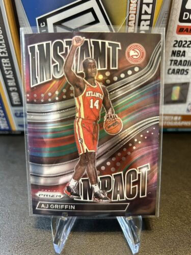 2022-23 Panini Prizm Instant Impact #5 AJ Griffin Insert Base