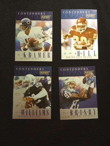 1995 Playoff Contenders NFL Trading Cards -Very good to Excellent – you pick!