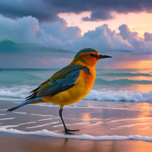 Digital Image Bird  picture photo wallpaper AI art 48