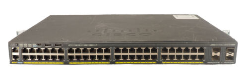 Cisco WS-C2960X-48FPS-L 48x Port PoE 740W LAN Base Net Switch