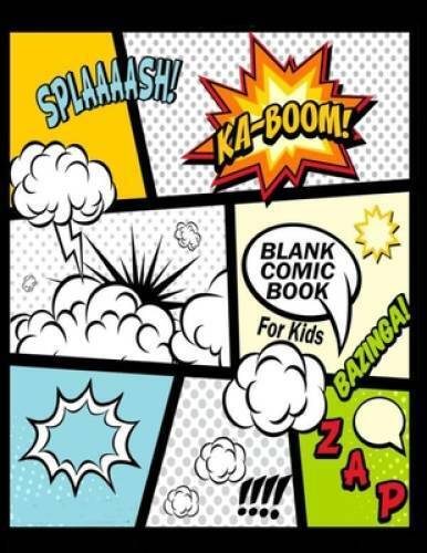 Blank Comic Book For Kids : Create Your Own Comics With This Comic Book J – GOOD