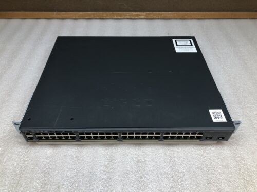 Cisco Catalyst WS-C2960X-48LPD 48-Port Gigabit PoE 370W 2xSFP Network Switch