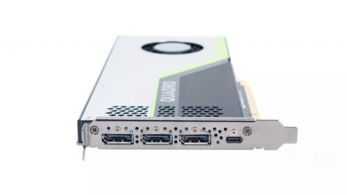 Dell NVIDIA QUADRO RTX 4000 8GB GDDR6 PCI-E 3.0×16 3xDP 1xVR USB-C Graphics Card