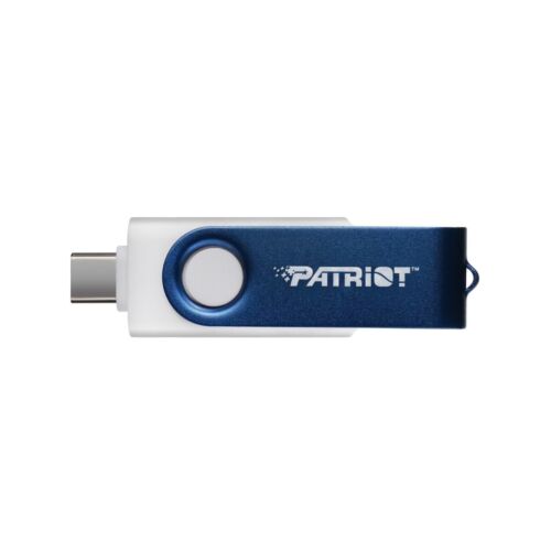 Patriot X550 128GB USB3.2 Type-C/Type-A Flash Drive For Smartphone PC MAC Tablet