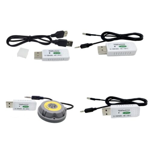 Data Acquisition Loggers USB Temperature Humidity Meter Email Alarm Data Storage