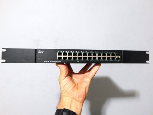 CISCO SG102-24 v2 COMPACT 24-PORT GIGABIT SWITCH W/2x SFP RACKMOUNT