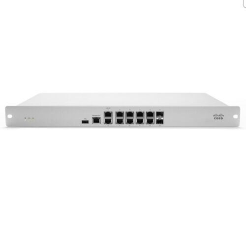 Cisco Meraki MX84 Cloud Managed Security Appliance Firewall VPN