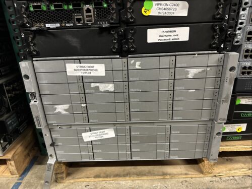 Promise Technologies VTrak E830f 24-Bay SAN Array w/ 3TB drives(0F12456)