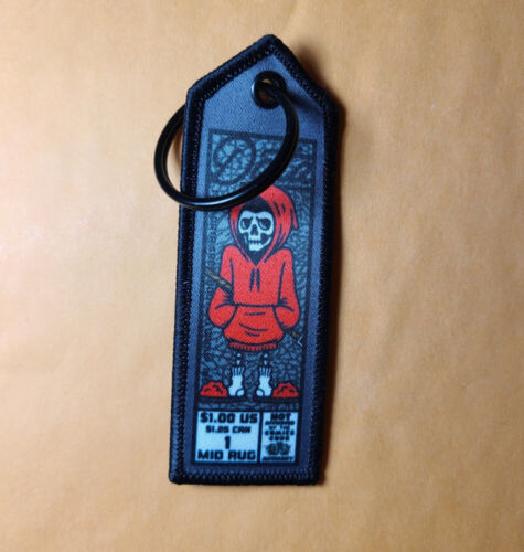 Data Crew Reaper Dangly – EDC Keychain Lowbrow Art Outsider Skeleton Skater