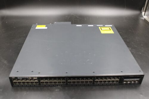 Cisco Catalyst WS-C3650-48PD-L 48-Port PoE Managed Network Switch