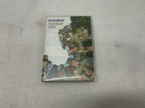 Factory Sealed Autodesk Topobase 2010 English Language DVD Only (No Codes)