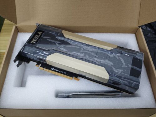 Original Nvidia Tesla V100 12GB HBM2 PCIE Accelerator Machine Learning AI GPU