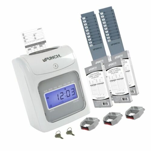 4500PP Electronic Calculating Time Clock [4500PPK1] Small Business Bundle In