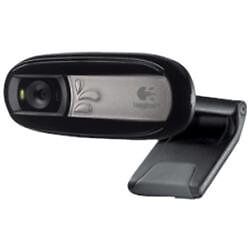 Logitech C170 5MP USB Webcam Camera with Built-in Mic & Universal Clip