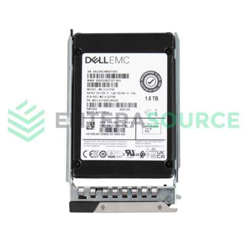 Dell 5RJND 1.6TB TLC SAS 2.5″ 24Gbps MU Solid State Drive | Samsung MZ-ILG1T60