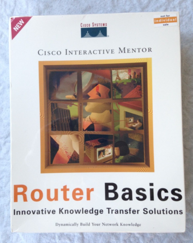 Vtg Cisco Interactive Mentor Router Basics Innovative Knowledge Transfer Solutio