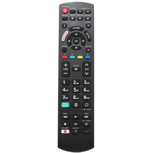 Exact Replacement TV Remote Control for All Panasonic TV Models