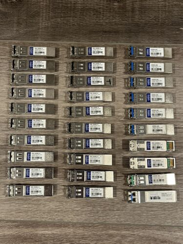 Lot of 30 AddOn SFP SMF Transceivers