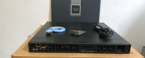 CISCO ISR4331-V/K9 3-Port Gigabit Voice CME Router ISR4331 uck9  *NOT AFFECTED