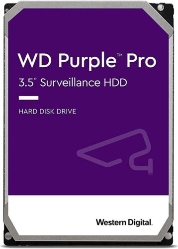 WD Purple Pro 12TB Internal Hard Drive 256 MB Surveillance 7200 RPM WD121PURP