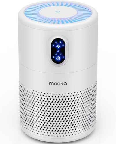 New MOOKA HEPA Air Filter Purifier Fan – Cleans Wildfire Smoke, Allergens, Dust