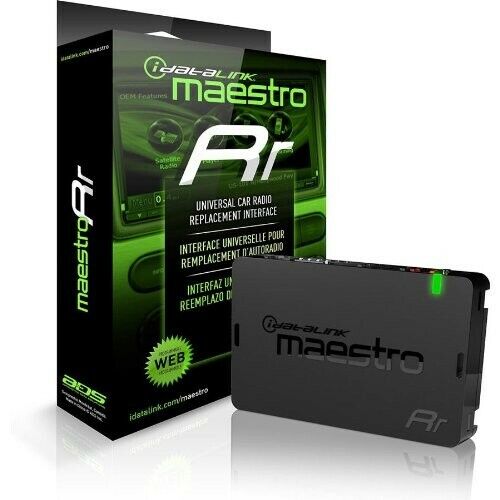 iDATALINK MAESTRO ADS-MRR /RR Radio Replacement Interface W/ Steering Wheel Cont