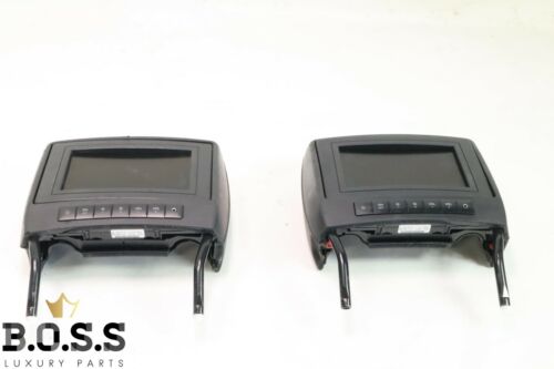 06-10 Mercedes X164 GL320 R350 Headrest Screen Monitor Display Set of 2 OEM