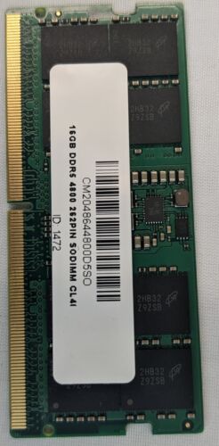 16GB (1x16GB) Memory Ram Lenovo Legion S7 16ARHA7 Slim 7,  Legion S7 16IAH7 B136