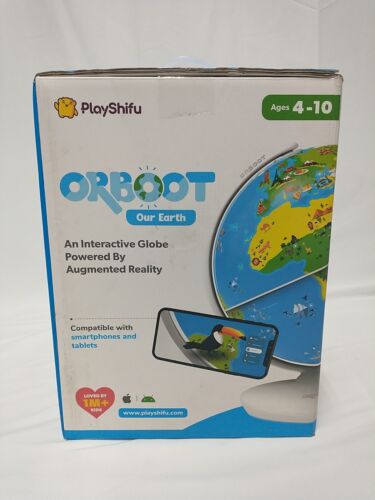 Shifu Orboot Earth Augmented Reality Interactive Globe Educational DAMAGED BOX