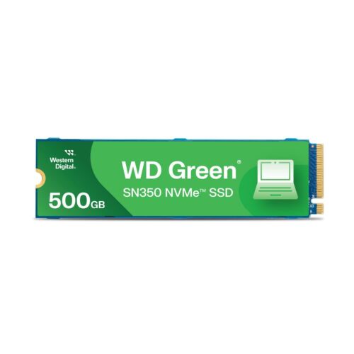 500GB WD Green SN350 NVMe Internal SSD Solid State Drive – Gen3 PCIe, M.2 228