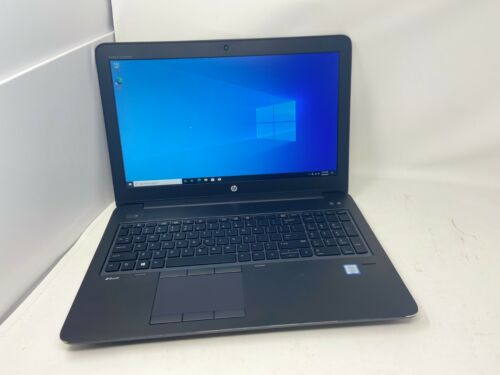 HP ZBook 15 G3 i7-6820HQ 2.7GHz 32GB 256GB SSD Windows 11 NVidia Gaming Laptop