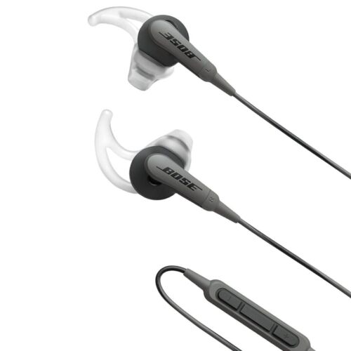 Bose SoundSport Wired 3.5mm Jack In-ear Headphones Earbuds – Charcoal-Black