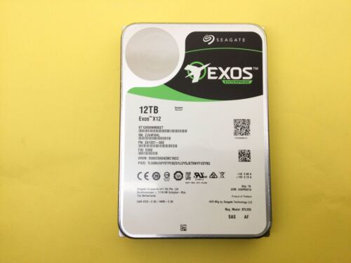 Seagate 12TB SAS X12 ST12000NM0027 3.5 12Gbps Hard Drive HDD For Dell HP JBOD