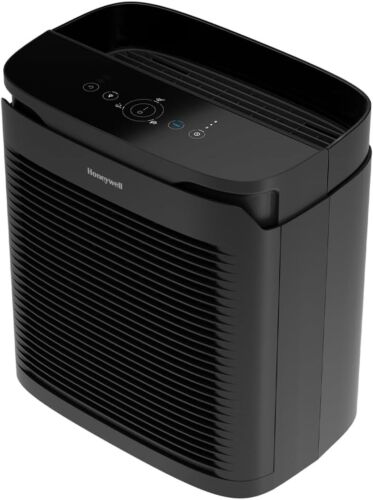 Honeywell PowerPlus HEPA Air Purifier for Home, Medium-Large Rooms, Black