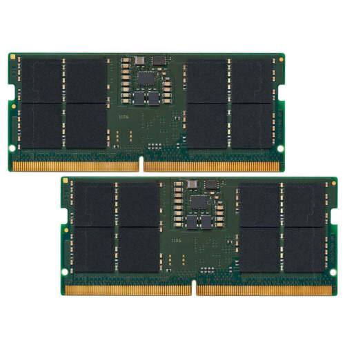 32GB Kingston 2x Pack 16GB KVR48S40BS8K2-32 DDR5 PC5-4800 262-pin Laptop RAM