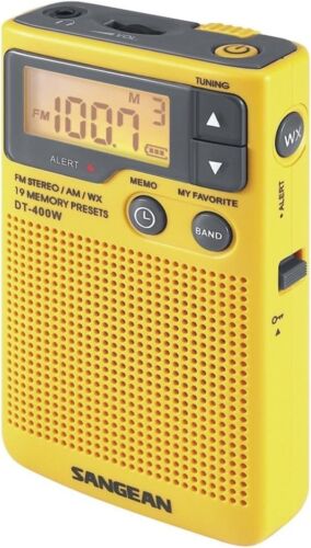 AM/FM Digital Weather Alert Pocket Radio – Compact Emergency & Travel Companion