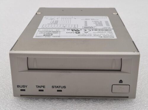 SONY SDT-11000 DIGITAL DATA STORAGE 68PIN SCSI LVD/SE Exel TAPE DRIVE