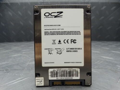 OCZ 240GB VERTEX 2 SATA II 2.5 Solid State Drive OCZSSD2