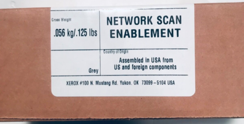 Xerox 098S04929 Network Fax Server Enablement Kit / Chip – GREY