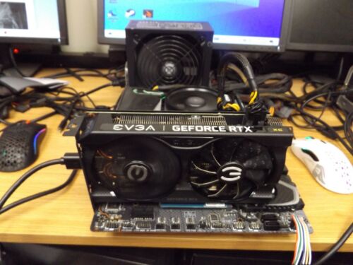 EVGA NVIDIA GeForce RTX 3060 XC 12GB Graphics Card 12G-P5-3657-KR AS IS #300356