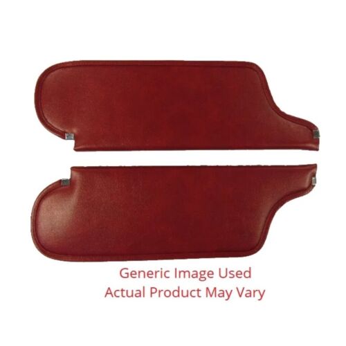 Sun Visor For 1964-1966 Plymouth Cuda Barracuda Hardtop 2-DR Red Bison Front