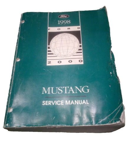 1998 Ford Mustang Service Manual Mechanics Education Book Technical Support