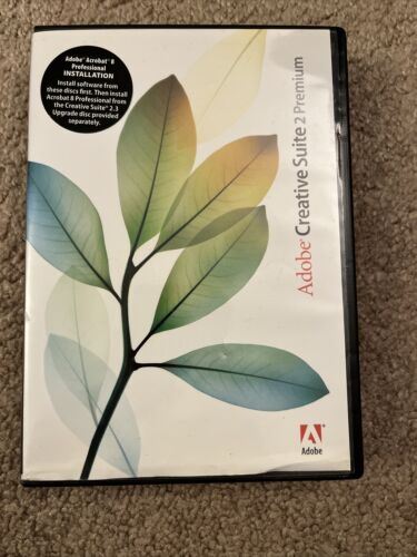 Adobe Creative Suite 2 Premium for Macintosh Mac w/ Serial Number – Complete!