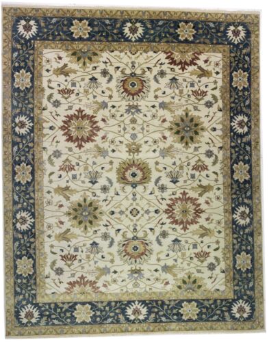 Extra Large Floral Osh Chobi Peshawar Rug Oriental Living Room Carpet 12×15 ft