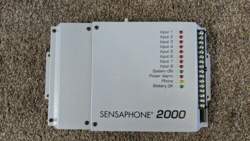 Sensaphone 2000 Autodialer Telemetry Remote Monitoring System