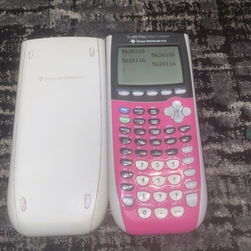 Texas Instruments TI-84 Plus Graphing Calculator – Pink & Grey FREE SHIP