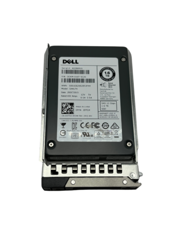 Dell JDTGX 1.6TB Mixed Use 12G SAS 2.5″ Solid State Drive SXKLTK w60