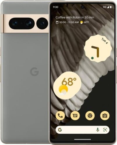 Google Pixel 7 Pro – 128GB Hazel *UNLOCKED* [GE2AE] Excellent Refurbished