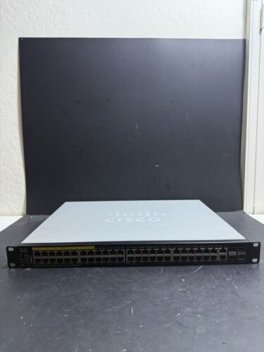 Cisco Catalyst SG550X-48P-K9 V04 48-Port Gigabit PoE Stackable Managed Switch