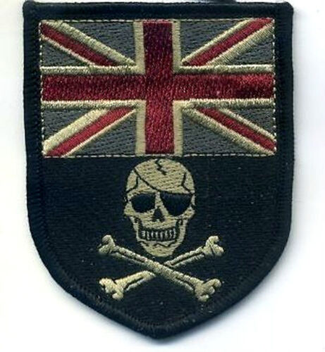 UK SAS Special Air Service CAMP BASTION AFGHANISTAN SKULL vêlkrö BRITISH FLAG